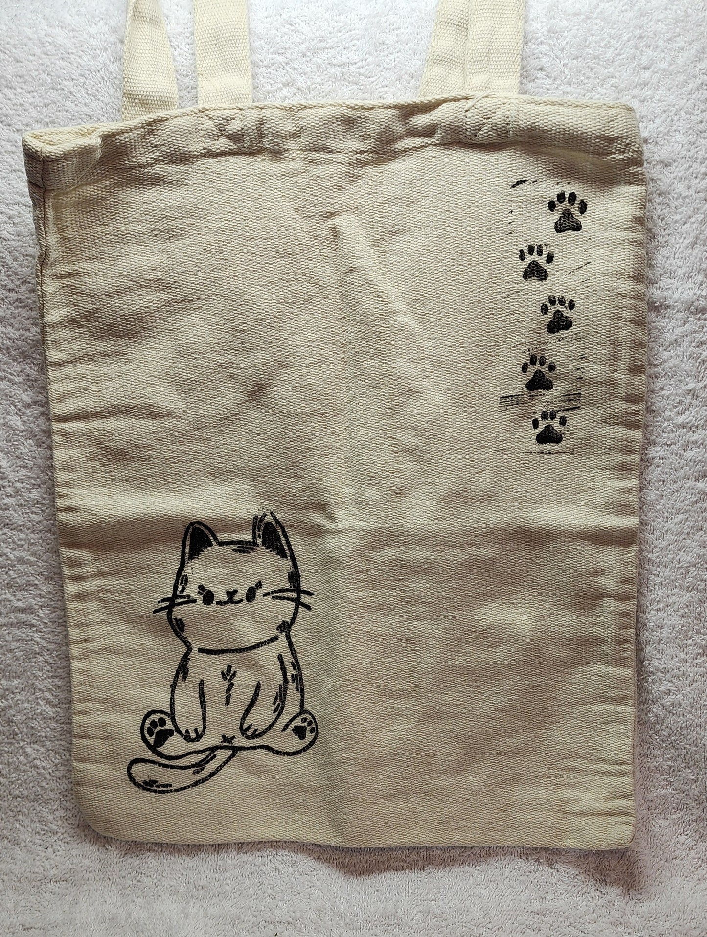 Lino Block Print Totes